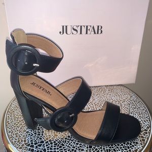 Black sandals- NEVER WORN!